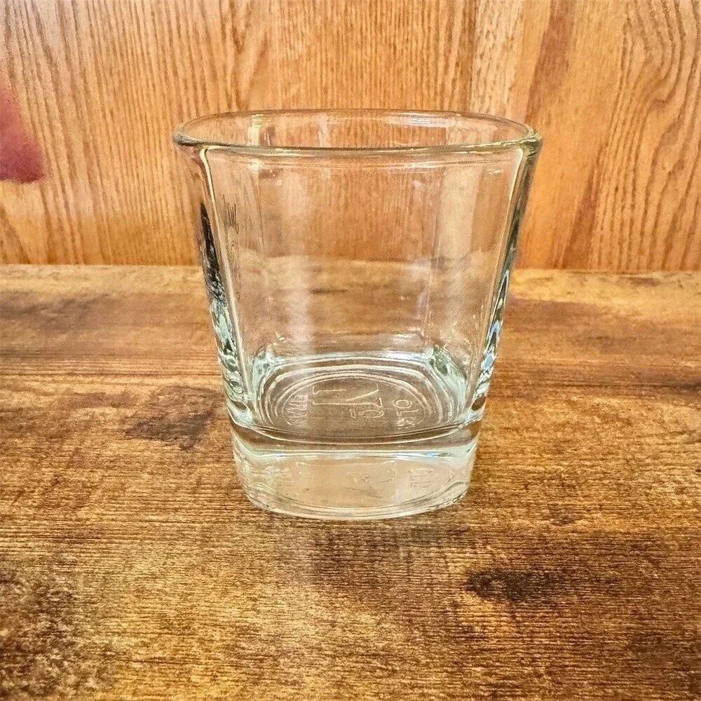 Jack Daniel's Old No. 7 Square Rocks Glass Tumbler Logo Print Embossed